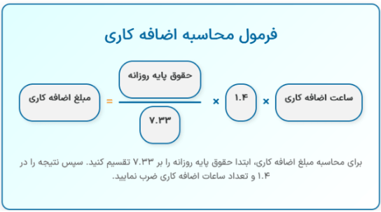 اضافه کاری 1404